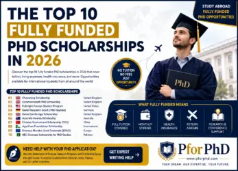 Top 10 Fully Funded PhD Scholarships in 2026 for International Students